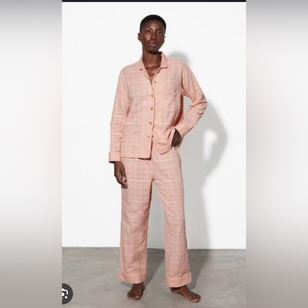 Mara Hoffman Pink Pajama Set